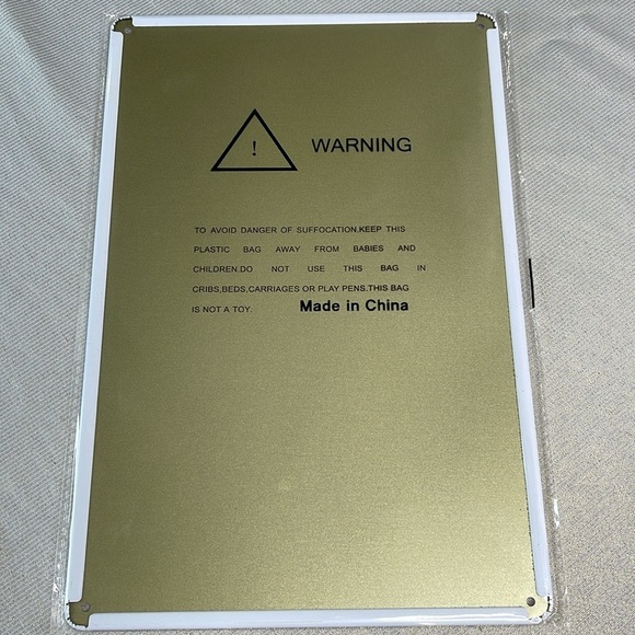 Vintage Vibe NWT Barber Shop Metal Tin Sign Haircuts Shaves Walk-ins Red Black - Picture 3 of 6